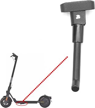 Black Scooter Parking Stand Kickstand for Segway Ninebot F2 / F2 Plus / F2 Pro Electric Scooter, Replacement Foot Support Kickstands Holder Parts Accessories