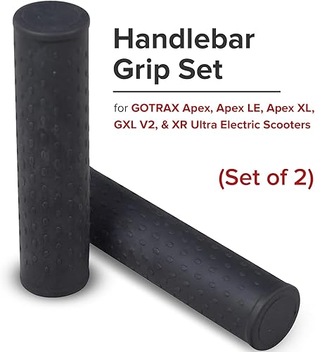 Miniatura 2 de AlveyTech Juego de empuñaduras de manillar compatible con scooters eléctricos GOTRAX Apex, Apex LE, Apex XL, GXL V2 y XR Ultra