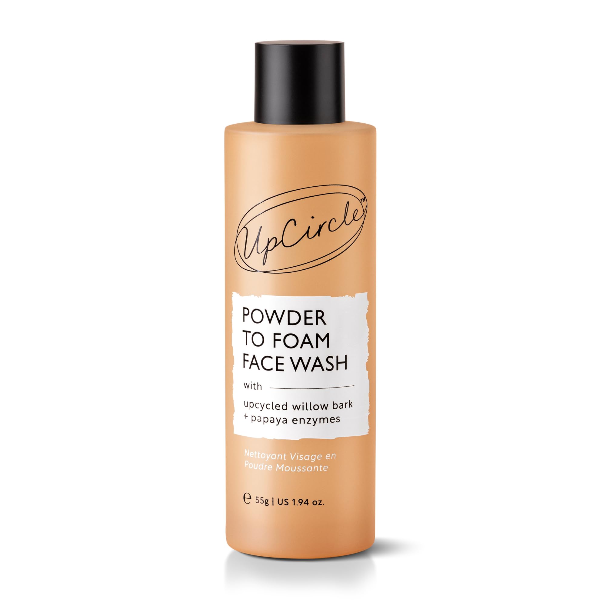Upcircle Clear Powder To Foam Face Wash In