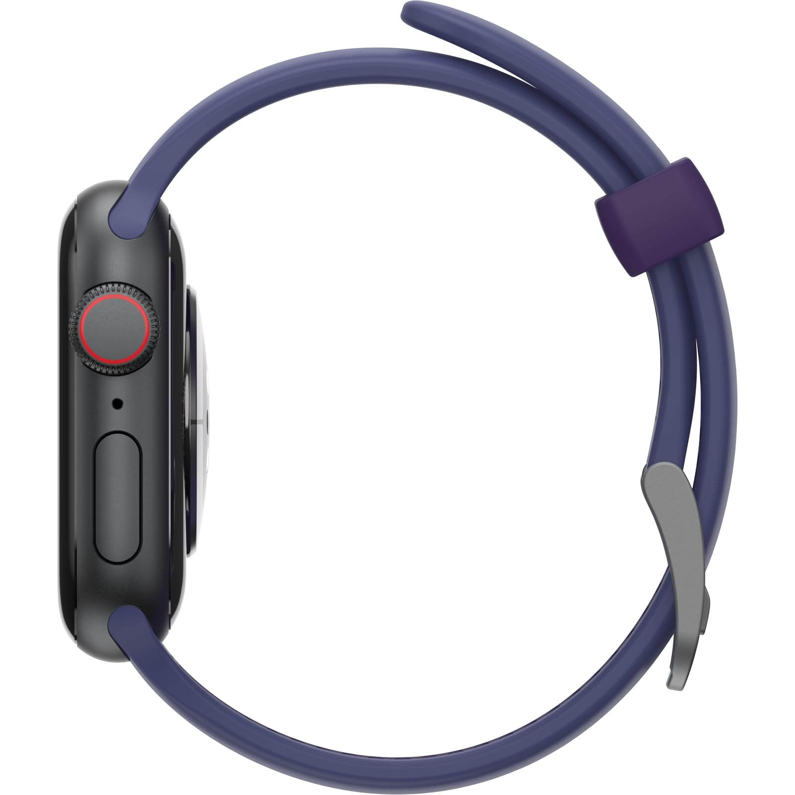 OtterBox All Day Watch Band for Apple Watch 40/41/42mm, Replacement Durable Soft Touch Silicone Strap for Apple Watch Dark Purple - Image 3