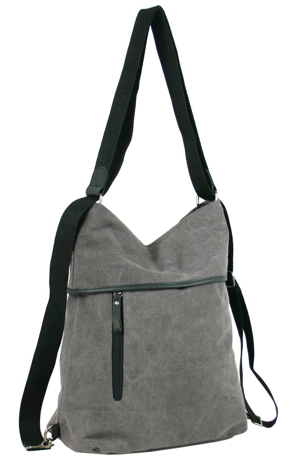 JENNIFER JONES - Große Damen Handtasche aus Canvas - Vintage Look