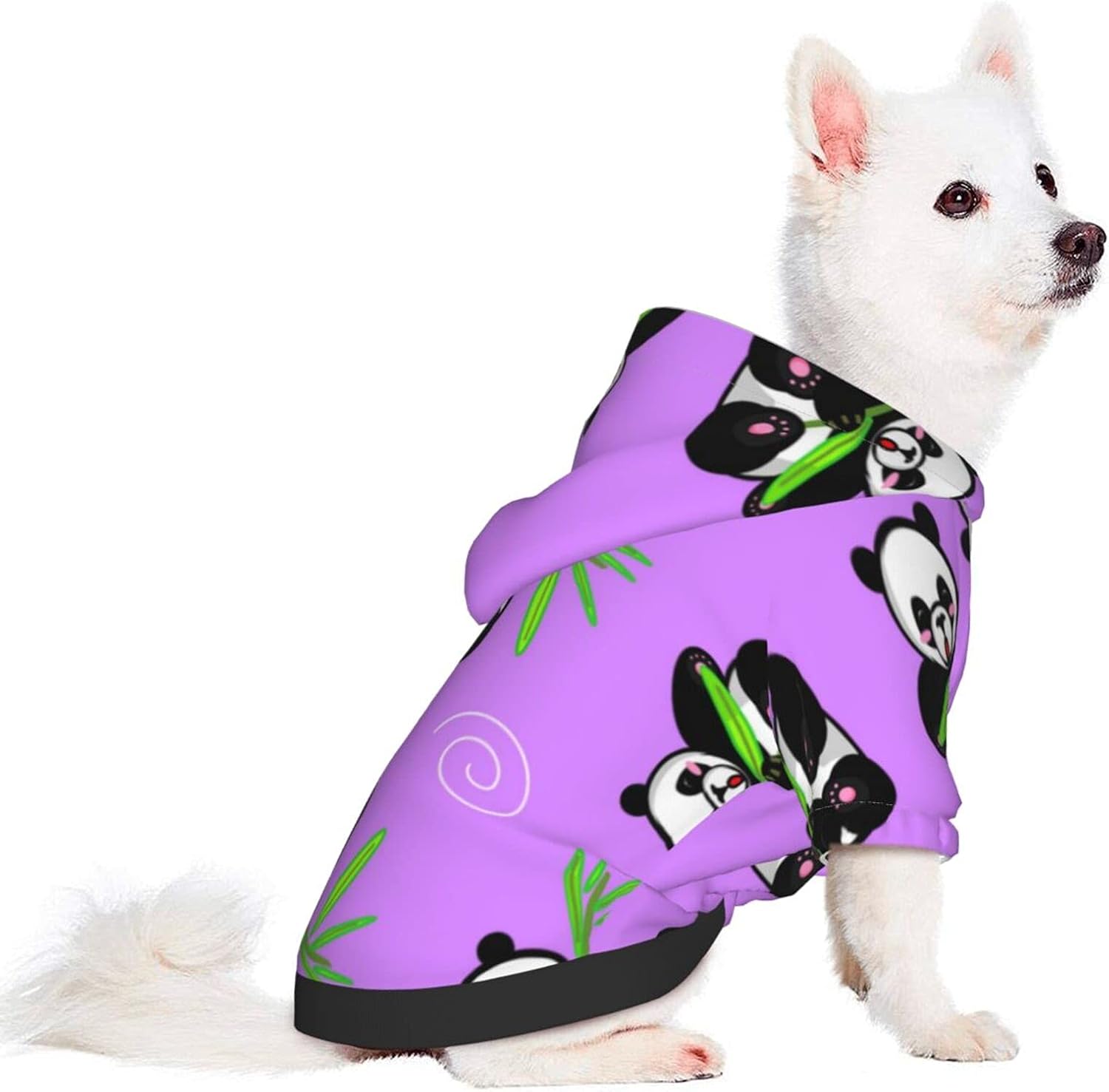 Falin Foraging Panda 21 Autumn And Winter New Sweatshirts Basic Dog Sweater Black Coat An