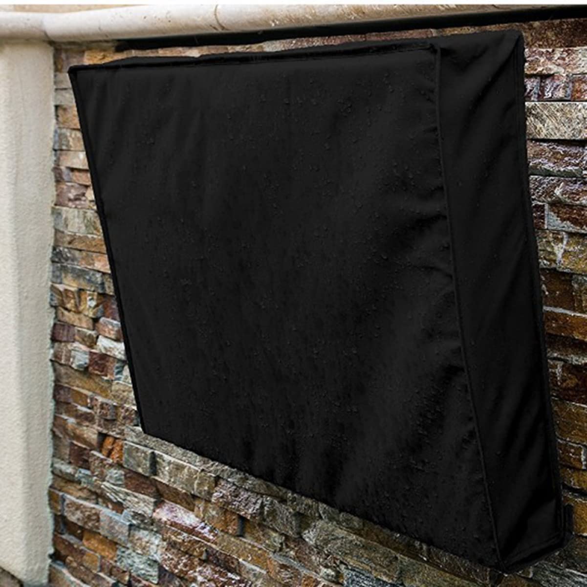 Cabilock Schermo Tv Resistente Alle Intemperie Per Tv Da 50-52 Pollici Antipolvere Con Copertura Inclusa