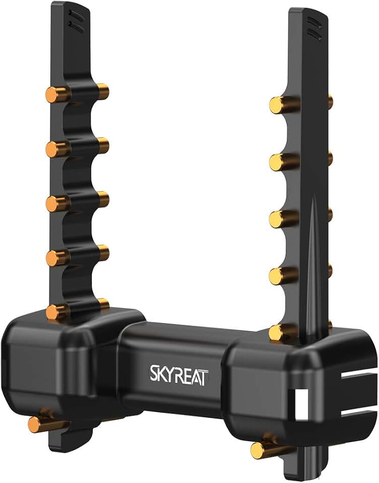 Skyreat Amplificador de alcance de antena Yagi-UDA 5,8 GHz Boosters de sinal para DJI Neo/Mini 5 Pro/4K | 3 Pro | Mavic Air 2 Drone RC-N1 / RCN2 /RCN3 Conrtoller Acessórios