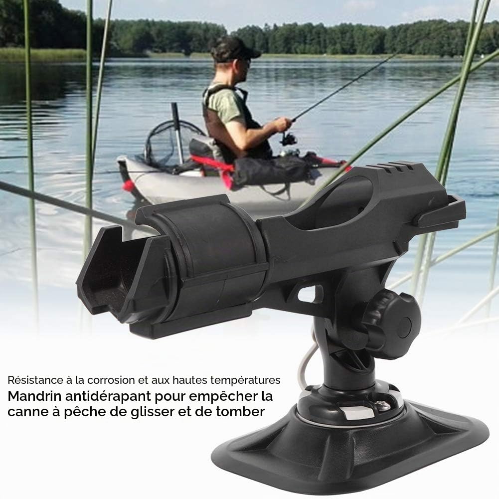 MAGT Support de canne à pêche antidérapant réglable pour kayak et bateau pneumatique