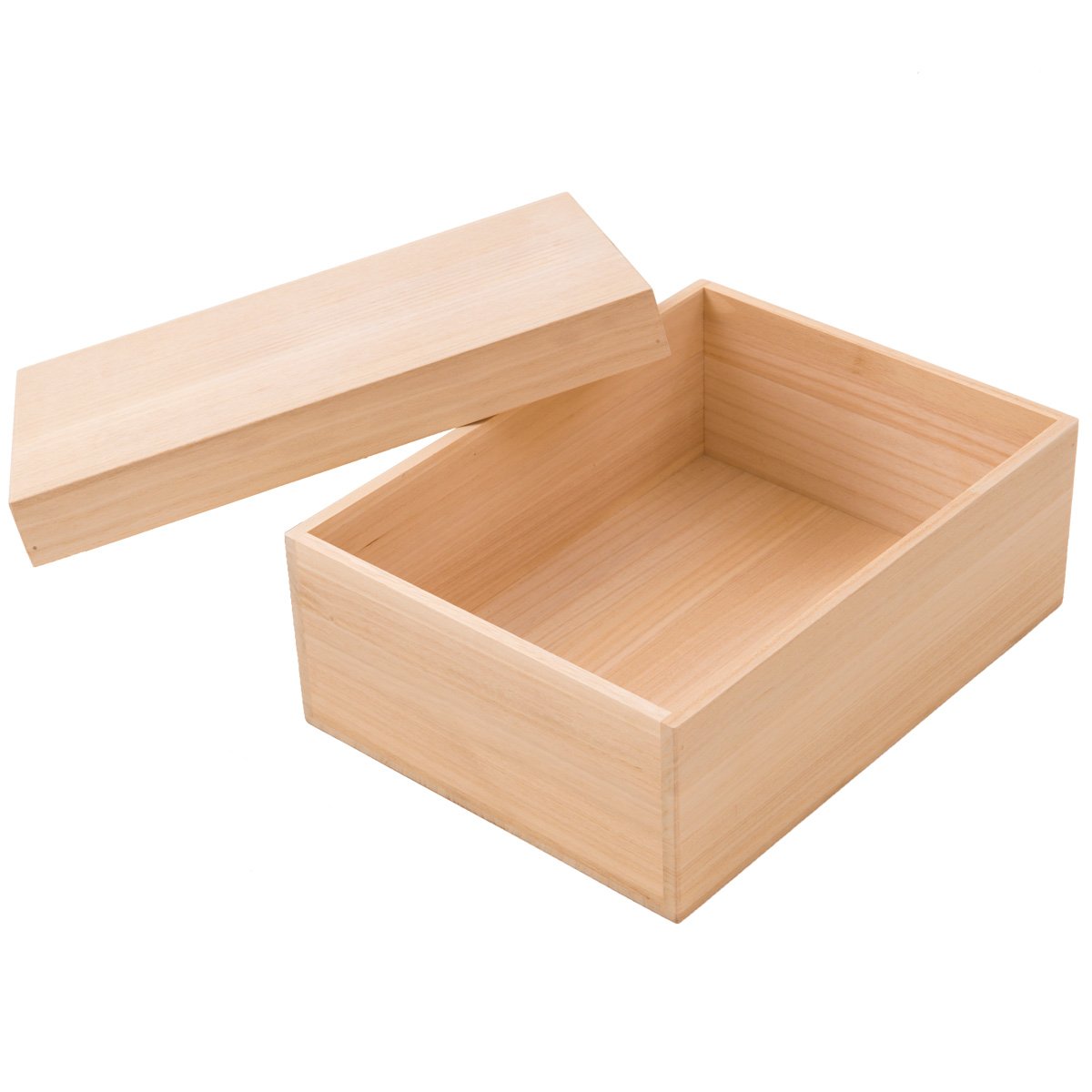 【新品】手作りの品!総桐木箱/小物入れ 桐箱 桐の小物入れ・盃箱 内寸（82×82×32mm） 松田桐箱 : 松田桐