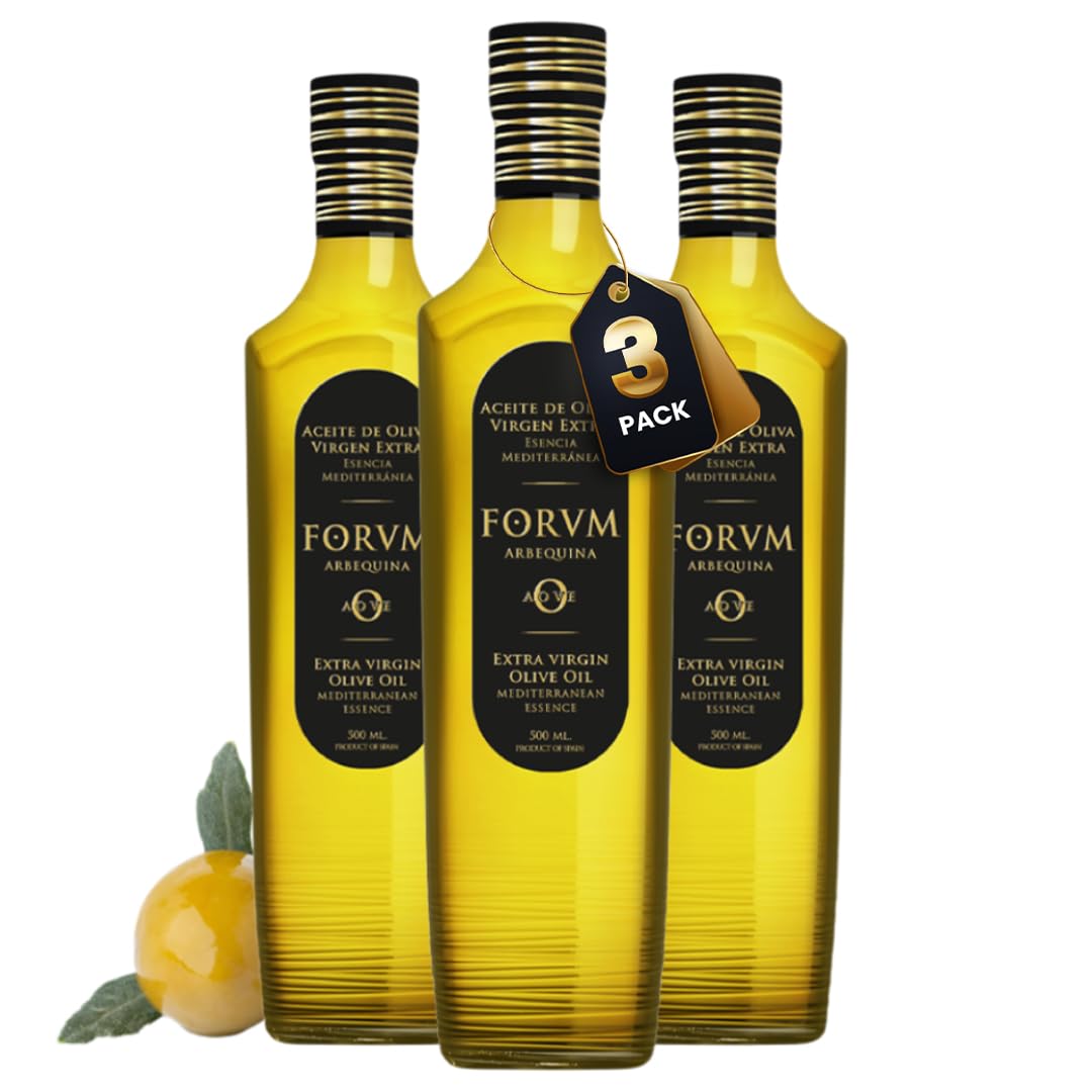 FORVM Aceite Oliva Premium Arbequina - Aceite de Oliva Virgen Extra 500ml