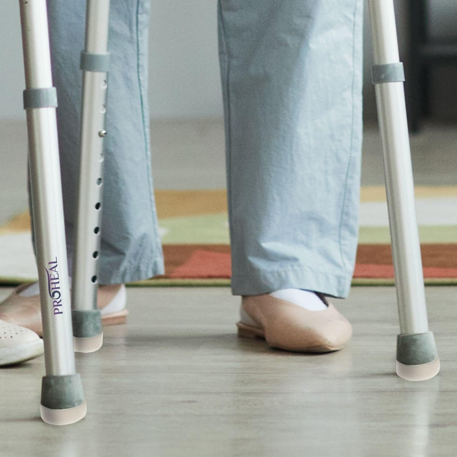 Walker Glide Caps, 2 Pairs Walker Slides Glides for Easy