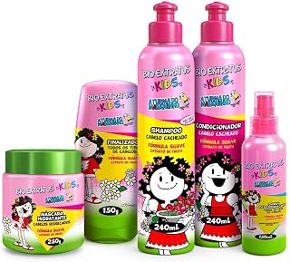 Kit Kids Cacheado Bio Extratus Completo 5 produtos
