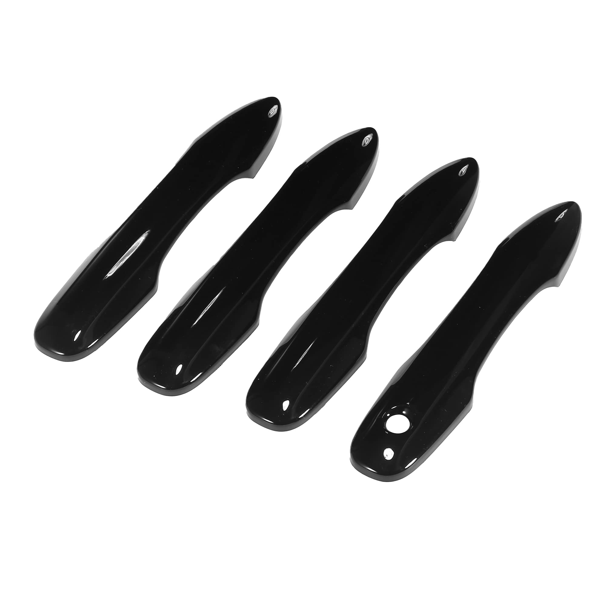 X AUTOHAUX 4pcs ABS Gloss Black Exterior Door Handle Cover Trim for Toyota Camry 2018-2022 for Toyota Corolla Avalon 2019-2022 for Toyota Pruis