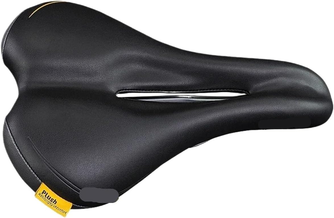 Original Steel Rail PU Leather Comfort Bicycle Saddle for Road Gravel MTB Off-Road City Bicycle Touring Bike Cycling Parts