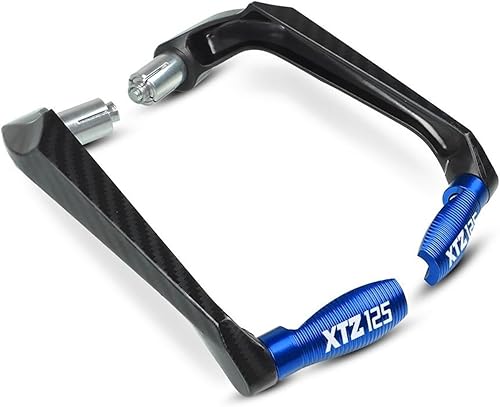 Manillar de motocicleta Palancas de embrague de freno Protector para Yamaha XTZ125 XTZ 125 2003 2004 2005 2006 2007 2008-2016 (color  azul)