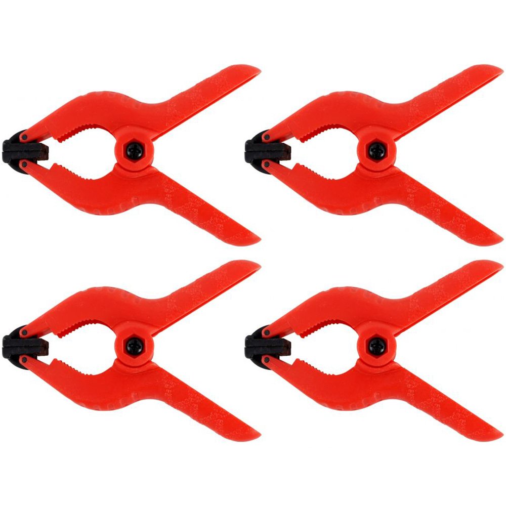 Connex COXT864528 Spring Clamps, Red, 90 mm