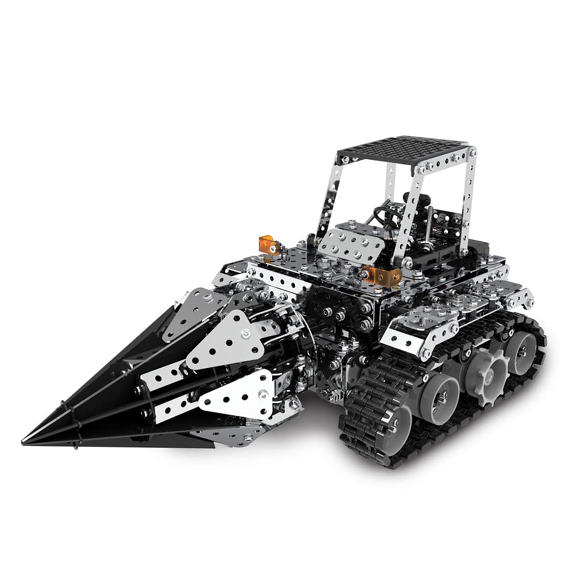 3D Metal Puzzle RC Elektryczna Wiertarka Model Kit, 1254 szt. Stalowe 3D Metal Puzzle Miniaturowe Modele Zestawów, 3D Łamigłówki Łamigłówki Metalowe Ozdoby Stali Nierdzewnej Dorosłych