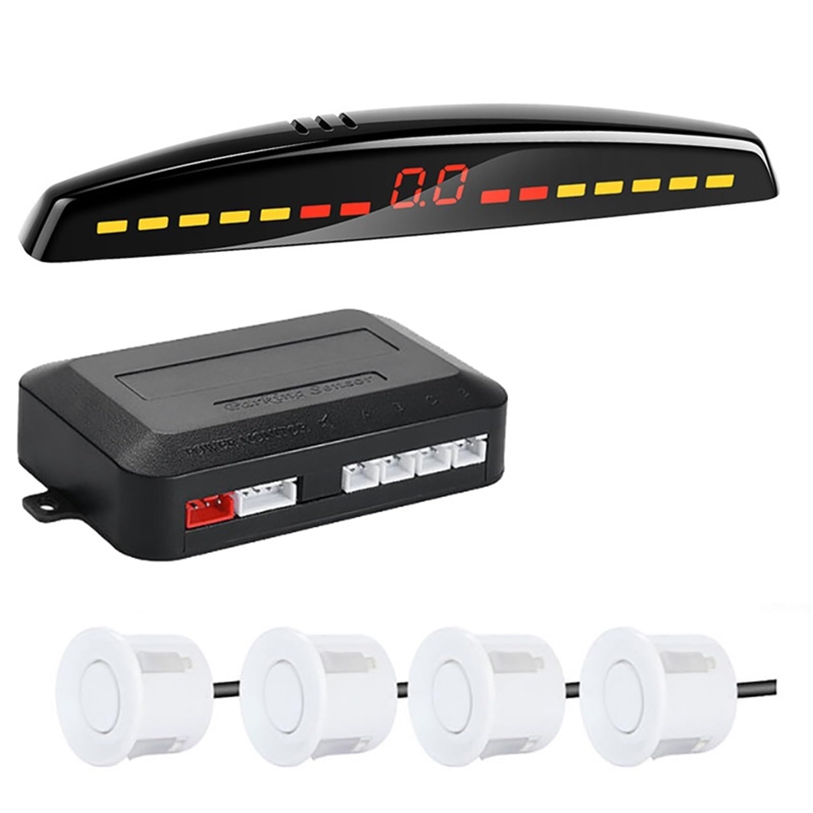 Sensor Kit De Sensor Aparcamiento Car Parktronic Pantalla Radar Monitor Marcha Atrás Sistemas Detección Monitores Para Punto Ciego Control Distancia