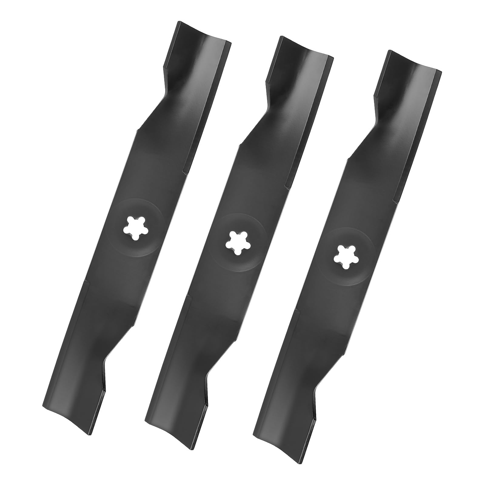 Photo 1 of IDEASURE 532180054 High Lift Blades for 48" Deck, 180054 Mower Blades Compatible with Hus-qvarna YTH24V48 YTH2348, Pou LAN PP22V48, Craftsman, AYP, Replaces 173920 173921 539107519, 3 Pack