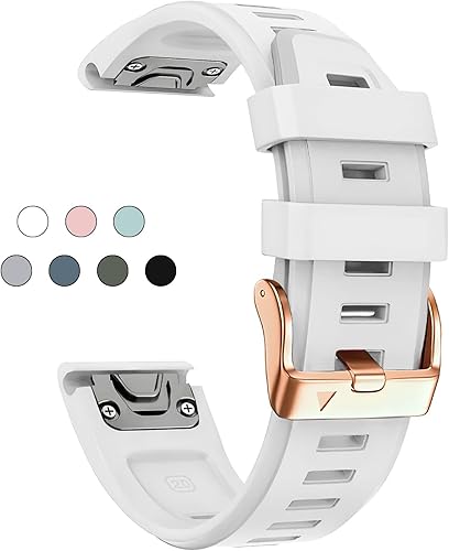 Correa de reloj de 0.787 in para Garmin fenix 5s plus fenix 6s fenix 7s pro quickfit 20 bandas de repuesto para Garmin epix 2 1.654 in correa corta disponible en Yaxa Venezuela