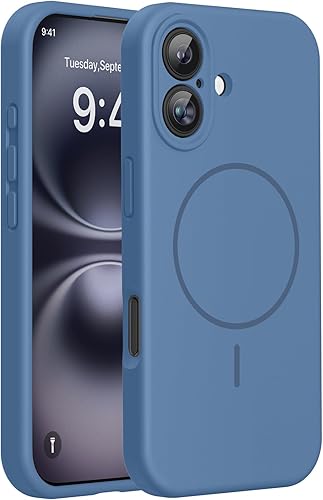 Miniatura 151 de Miracase - Funda diseñada para iPhone 11 con protector de pantalla, funda de goma de silicona líquida, protección total contra caídas y a prueba