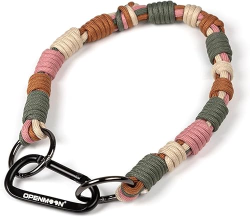 Miniatura 8 de OPENMOON Braid Lanyard with Clip Key Ring for Camera, Photometer, rangefinder, GoPro and Other Equipment4-Colors Mash-Up