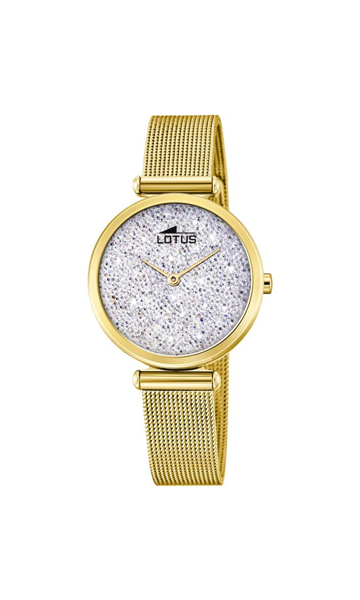 Lotus WatchesReloj Análogo clásico para Mujer de Cuarzo con Correa en Acero Inoxidable 18565/1