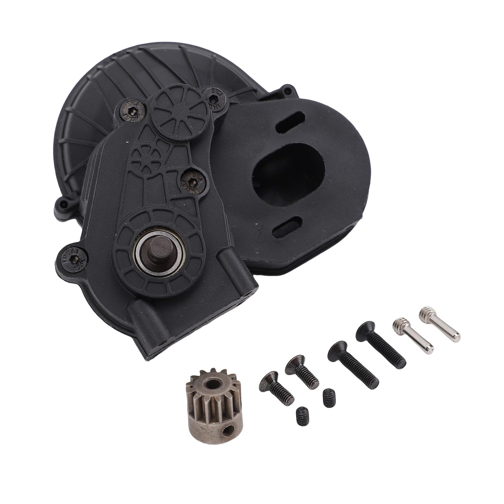 Motore Outrunner Brushless, Nominale 1850 KV Albero da 3,17 Mm Raffreddamento Efficiente Motore Cingolato RC, 1850 KV con Scatola Ingranaggi per 1/10 RC Crawler SCX10 II 90046 Sostituzione