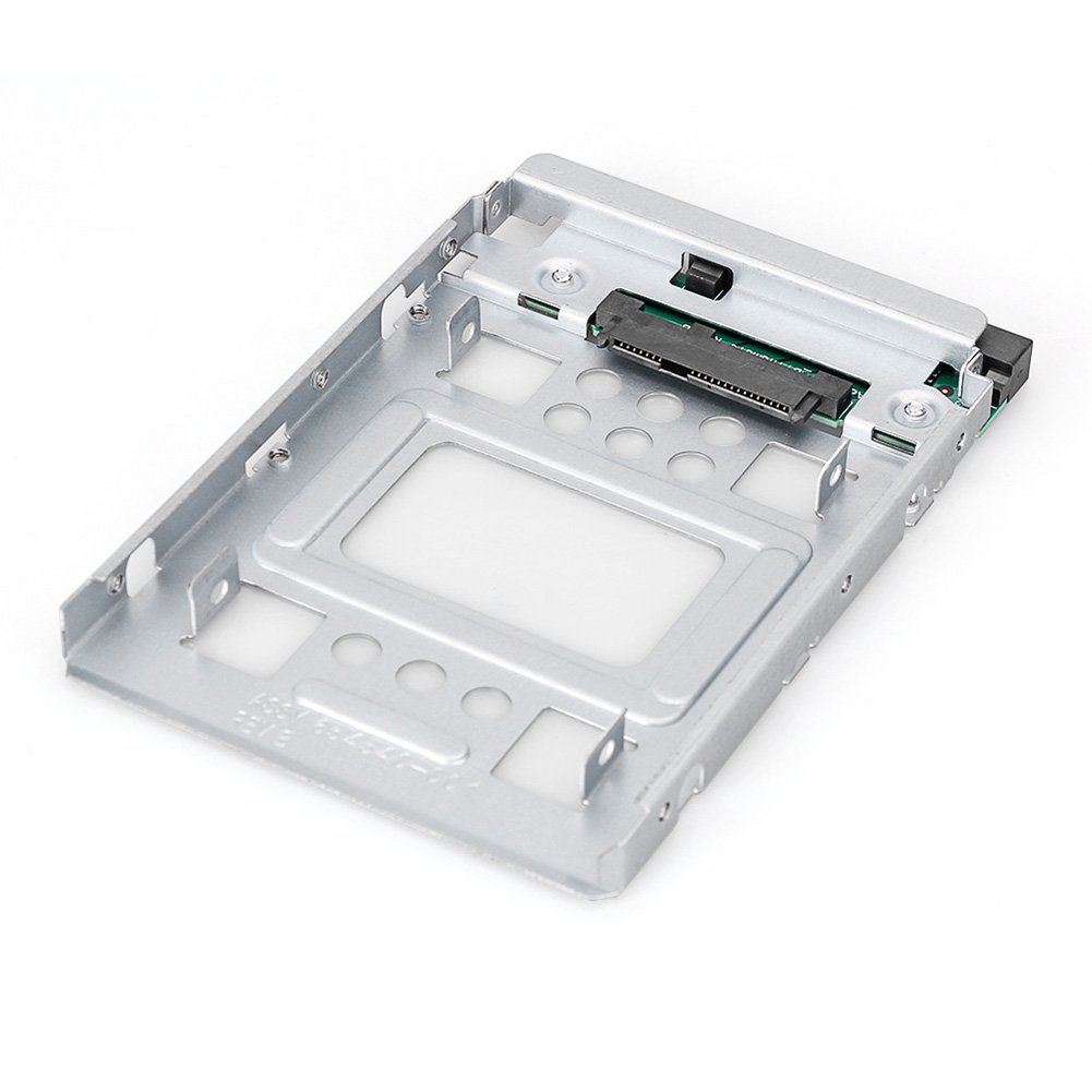 2x RGBS SSD de 2,5" a 3,5" SATA unidad de disco duro HDD adaptador Caddy bandeja jaula caliente enchufe convertidor compatible con todos los 3,5" SATA/SAS Drive Caddie bandejas para HP Dell IBM Lenovo