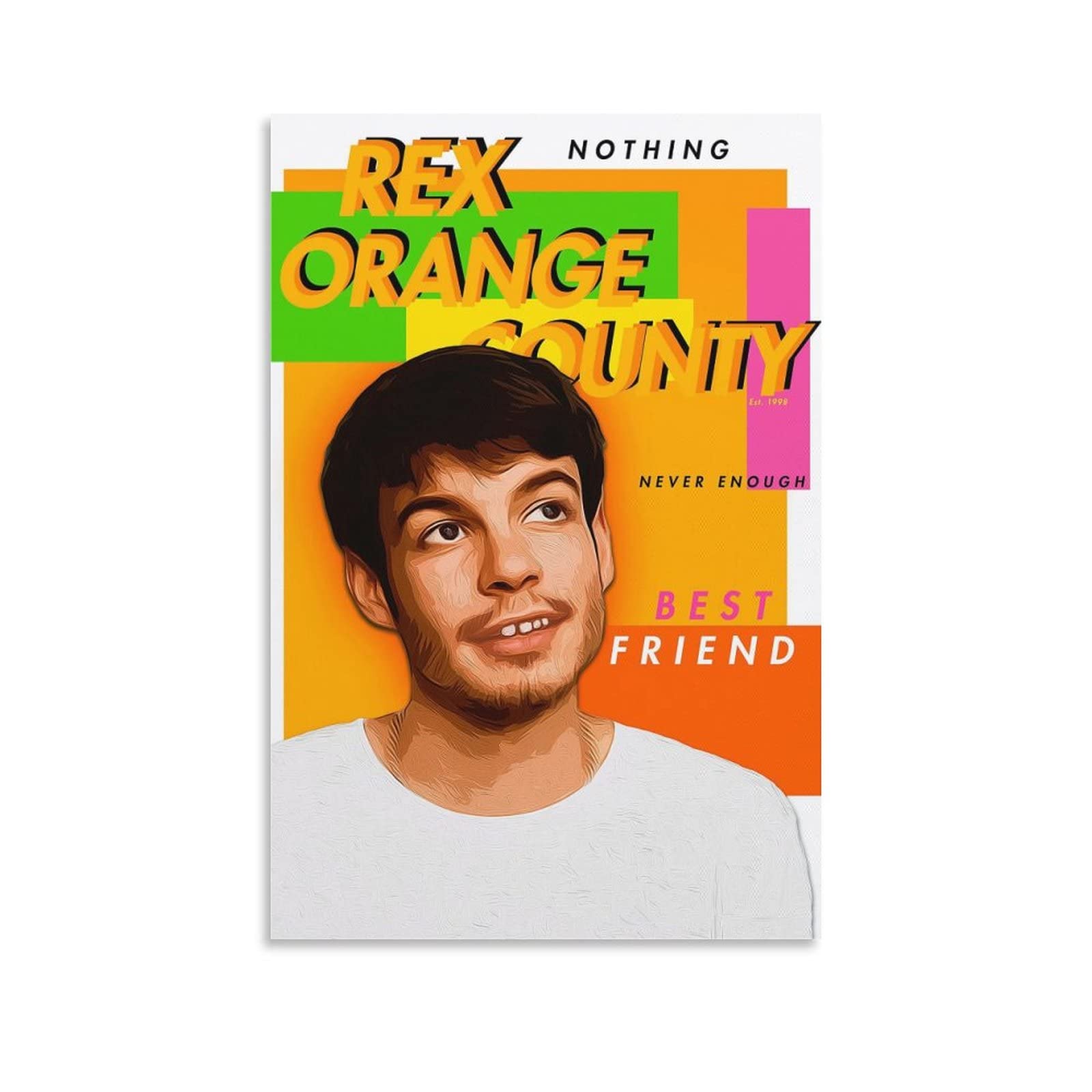 Poster Rex Orange County impression sur toile haute définition - 6