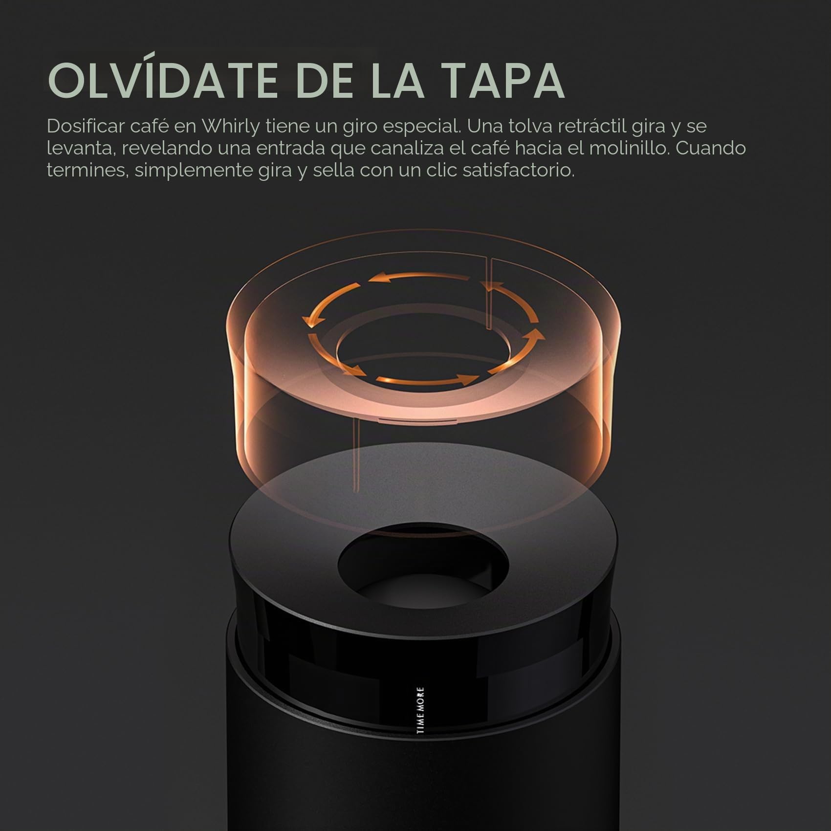 TIMEMORE Molinillo de café de muelas, molinillo eléctrico portátil con cuerpo de metal, 30 ajustes precisos desde espresso hasta prensa francesa, diseño de bajo ruido, parada automática y protección