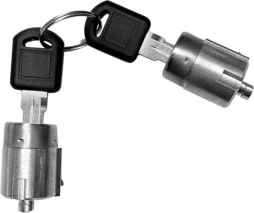Miniatura 6 de Cilindro de cerradura del interruptor de encendido y cilindros de cerradura de puerta con llaves  Reemplazo para Chevy GMC CK Pickup Suburban Tahoe