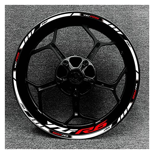 Moto Wheel Decalcomanie Moto Interno ed Esterno