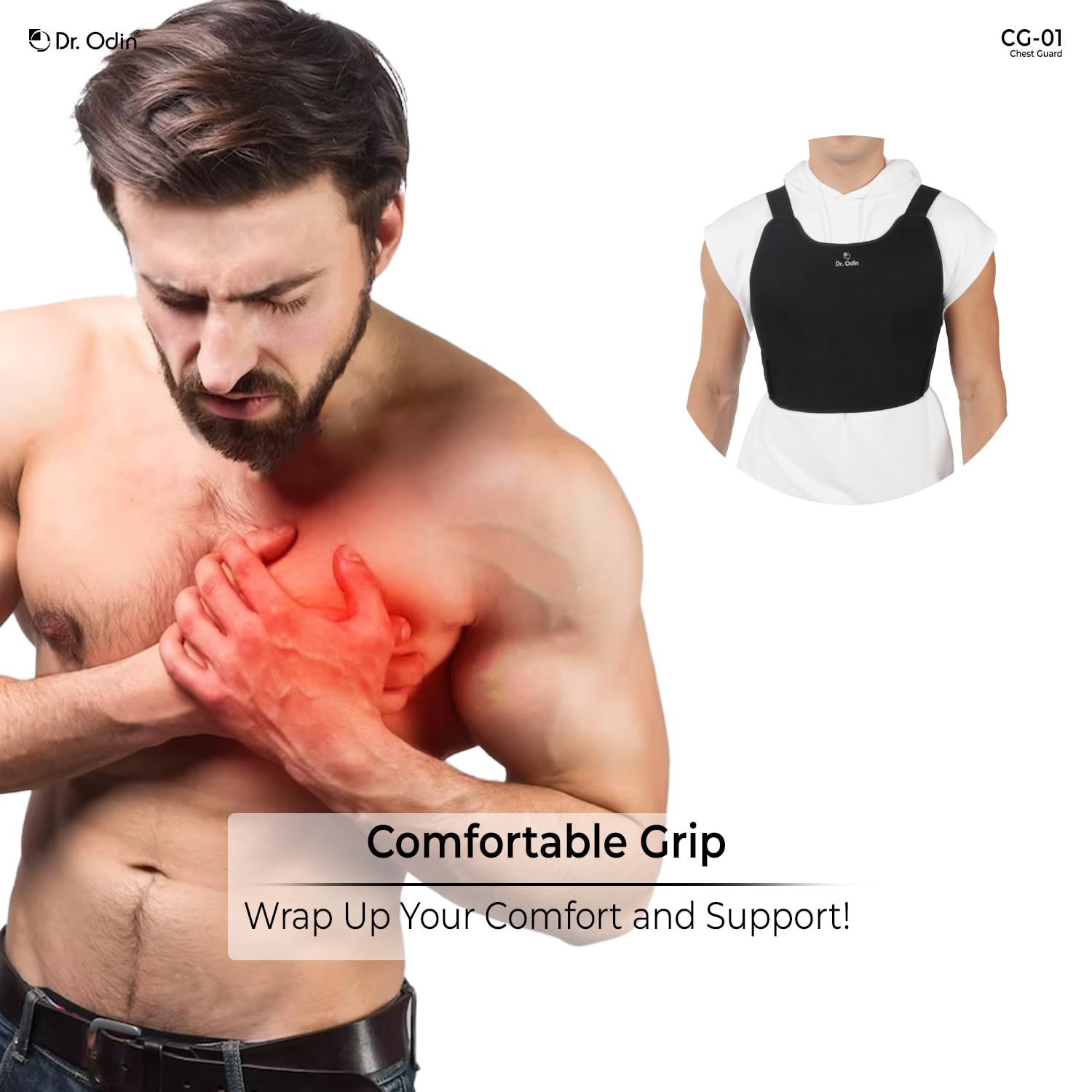 Dr. Odin Chest Guard Support Belt, XX-Large 4