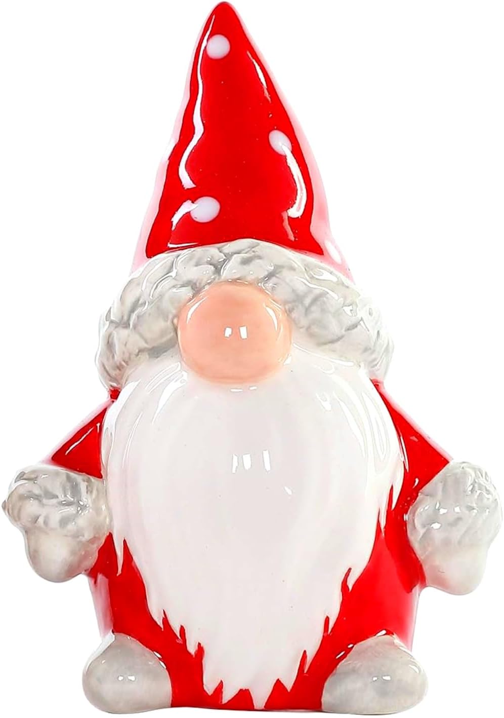 Polka Dot Holiday Gnomes Salt & Pepper Shakers