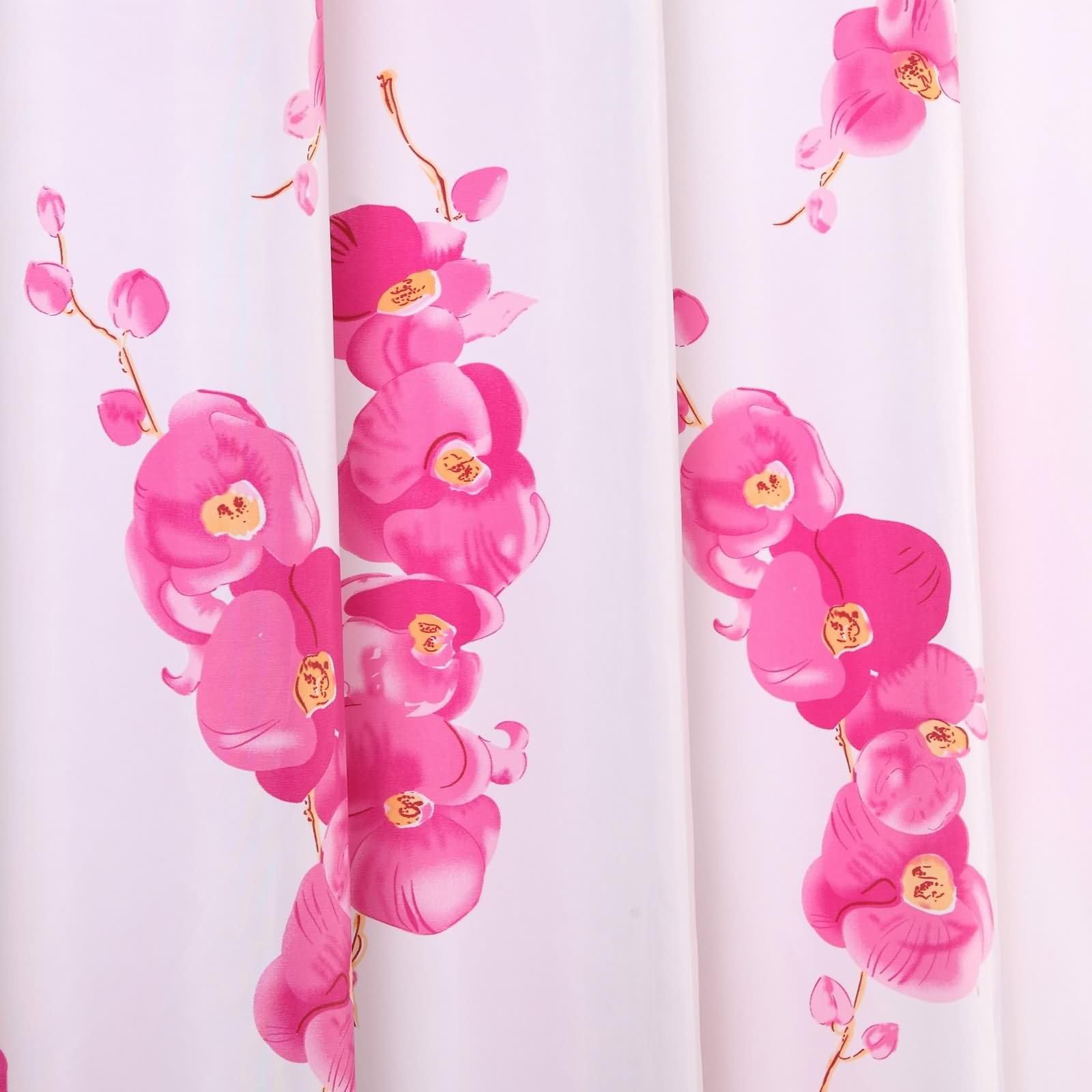 Tenda Da Doccia Rosa Con Nuvole - 180x180 Cm, Poliestere, Occhielli E Ganci Inclusi - Foto 7