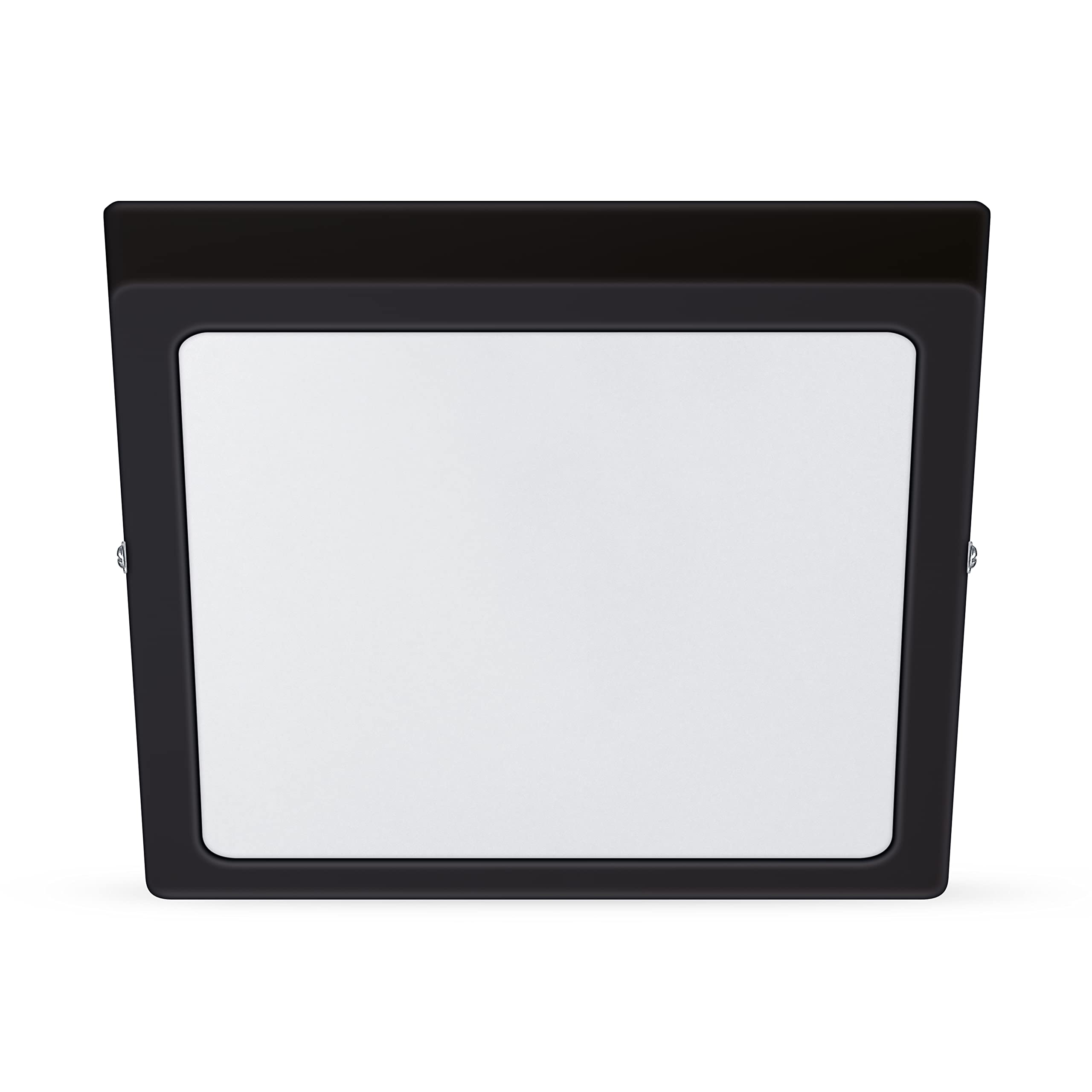 Philips LED Magneos Slim Surface Mount Square Downlight 2700K 12W [Warm White - Black] for Indoor Lighting, Livingroom and Bedroom