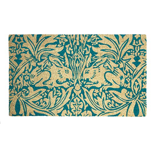 Entryways Victoria and Albert Museum Brother Rabbit Coir Doormat, 18" x 30" x .5"