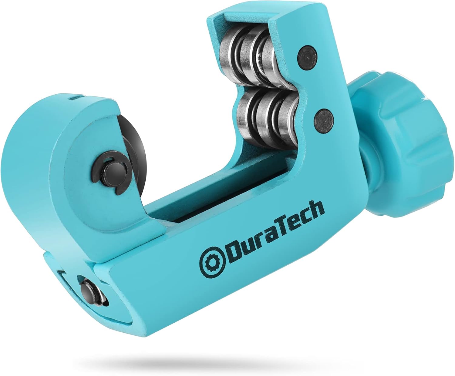 DURATECH Tubing Cutter 3/16"-1-1/8"(4-28MM), Copper, Aluminum, Brass and Plastic Tubing Compact Cutter, With Replacement Wheel - 