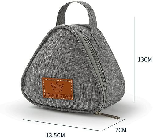 Miniatura 2 de KEAIDUO Pequeñas bolsas reutilizables para aperitivos, contenedor de alimentos para mujeres, bolsa de sándwich, trabajo, viajes, gimnasio, picnic, a