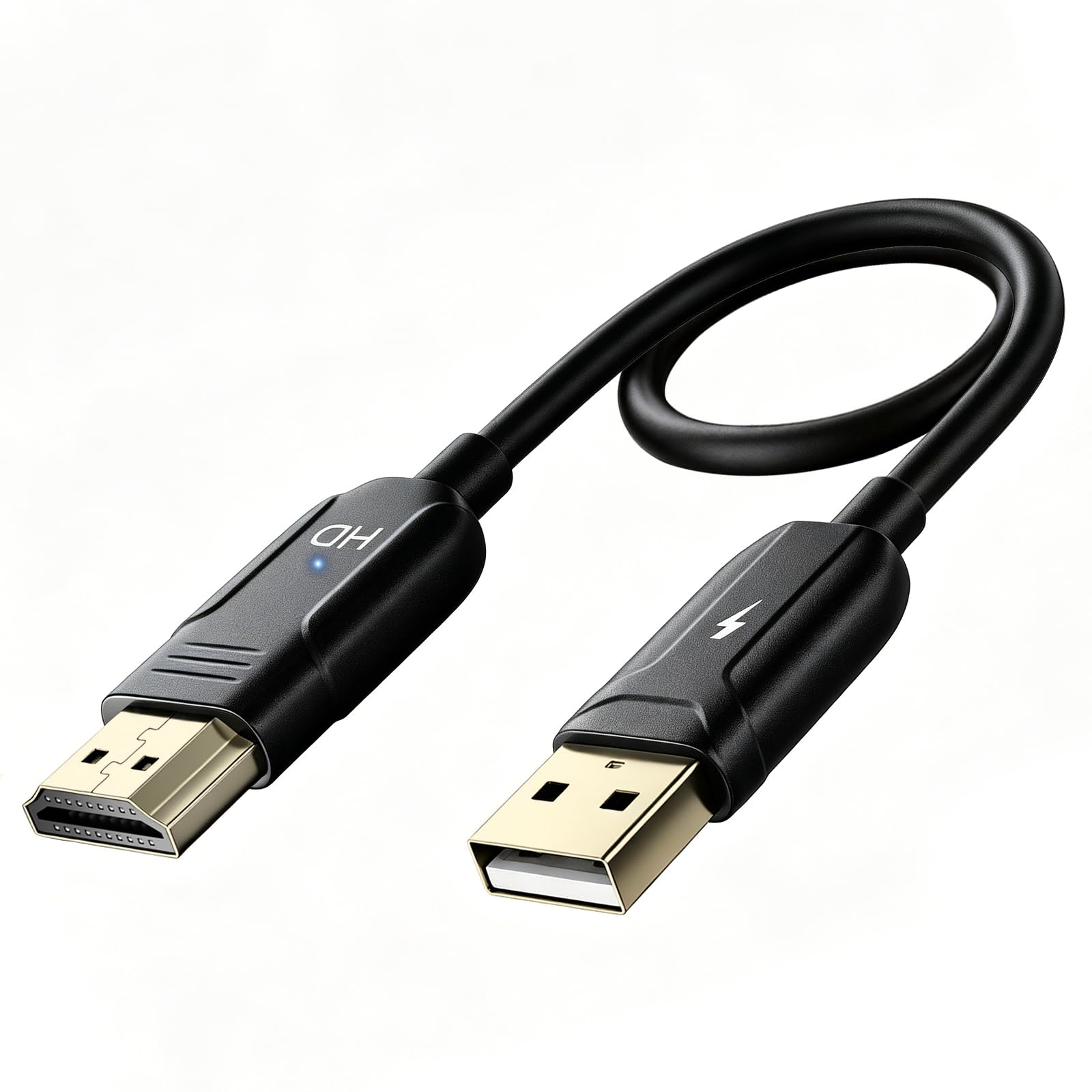 LXJADAP Cavo HDMI Wireless Per iPhone, Streaming Video Da iPhone, iPad, Android, Tablet, Laptop, Windows A TV/monitor/proiettore, Adattatore HDMI Wireless Con AirPlay E Miracast
