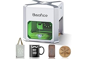 Bisofice K6 Mini - Compact yet Powerful, Precision Laser Engraving Machine
