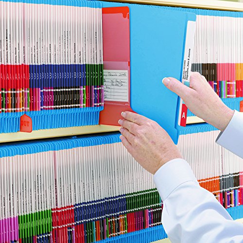 Smead-End-Tab-File-Folder-Shelf-Master-Reinforced-Straight-Cut-Tab-Letter-Size-Blue-100-per-Box-25010