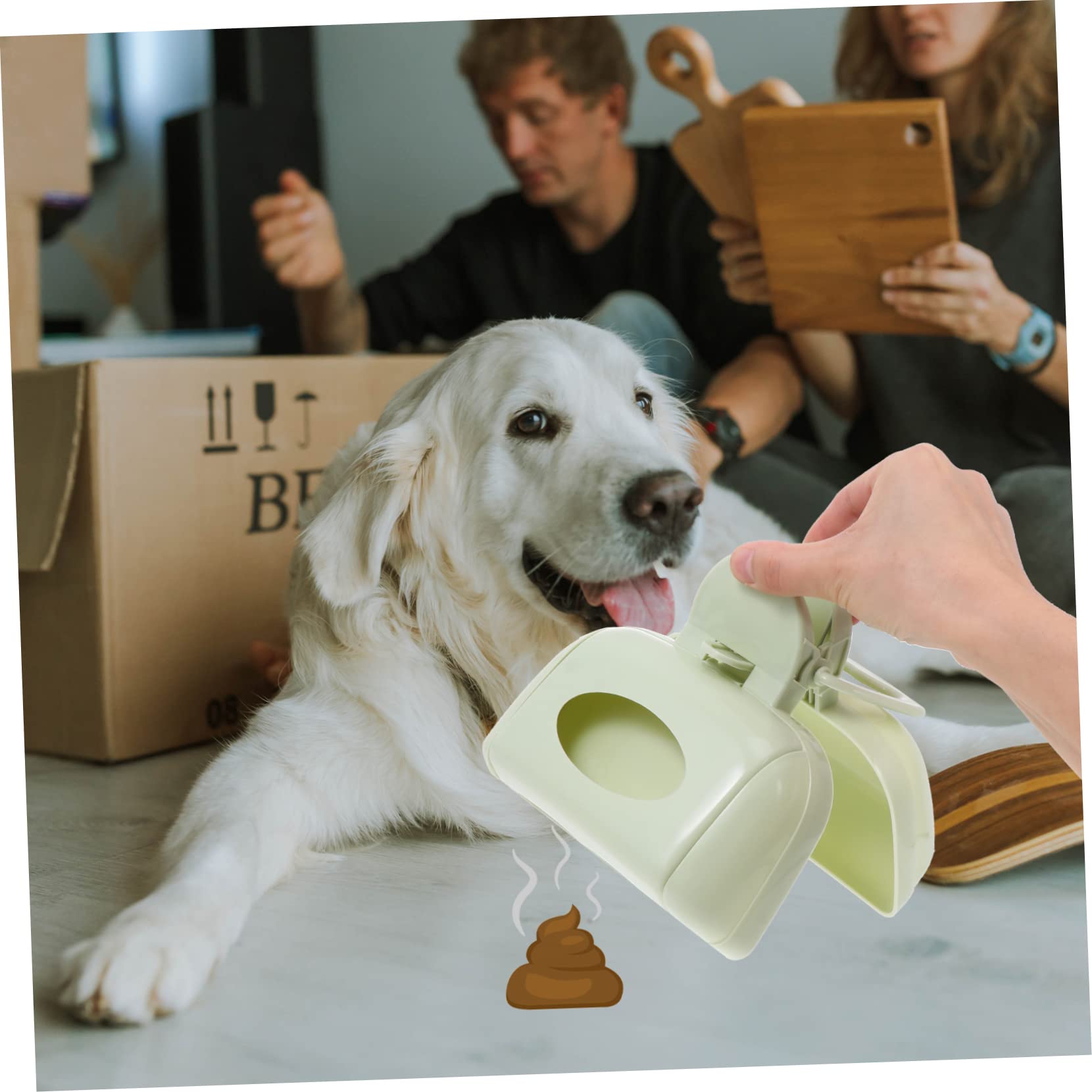 Collecteur de Déchets Animaux pour Chien, Nettoyage Rapide, Lot de 3