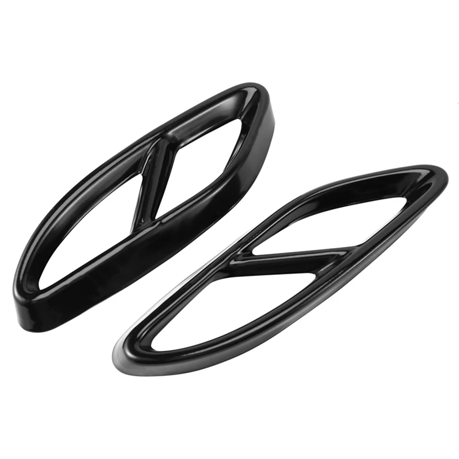uniwersalna rura wydechowa Osłona końcówki rury wydechowej do modeli W213 W205 Coupe W246 W216 GLC GLE GLS CLA (15-19) Tłumik końcowy | Black