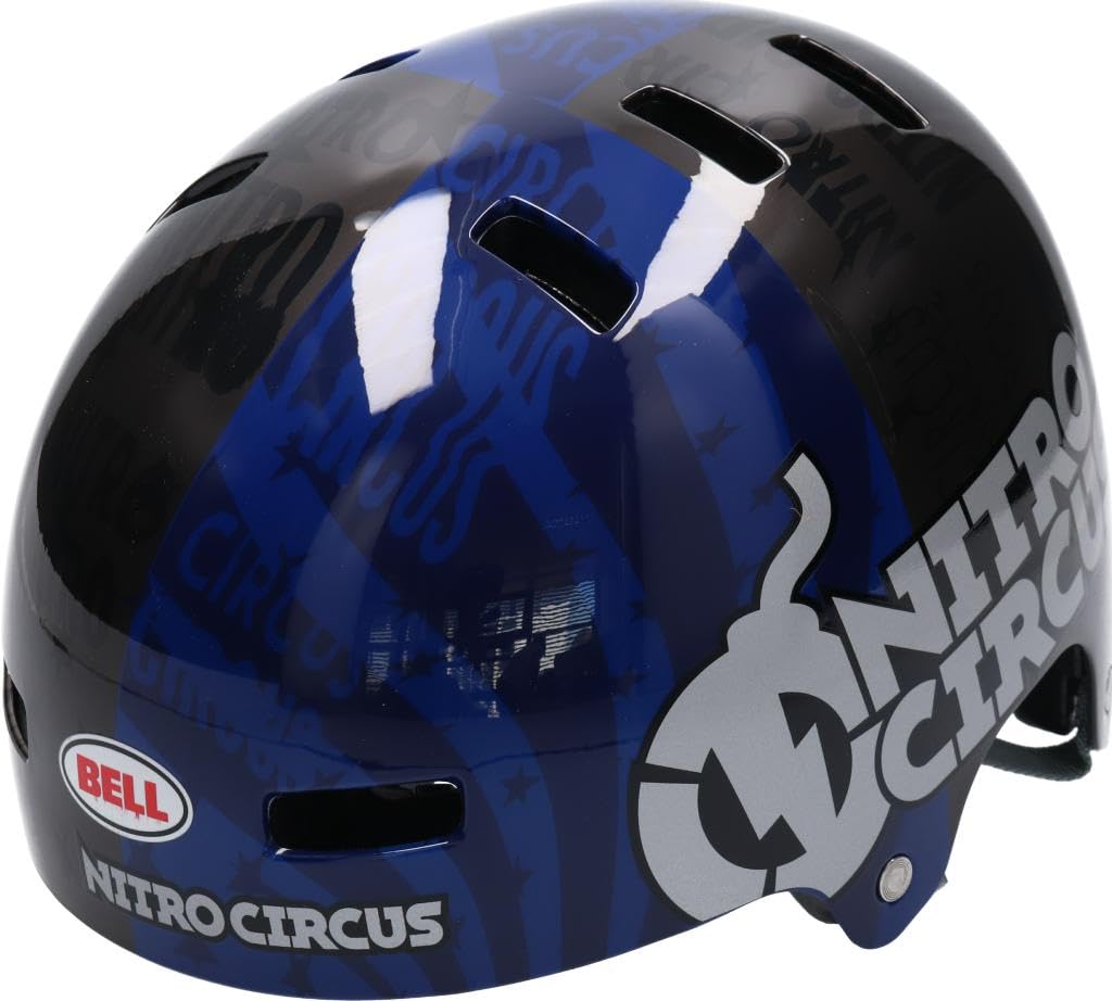 Casque Bell Local Nitro avec coque ABS robuste bleu marine taille L - 2