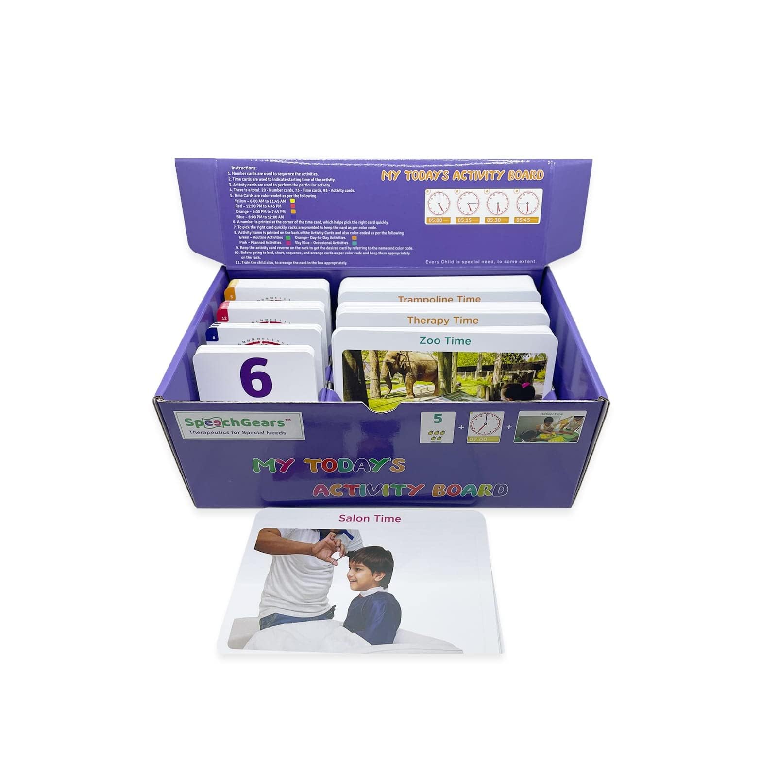 SpeechGears My Tab Today's Learning Theme Activity Board Interactive Visual Daily Routine Chart For Kids Preschoolers Early Learners