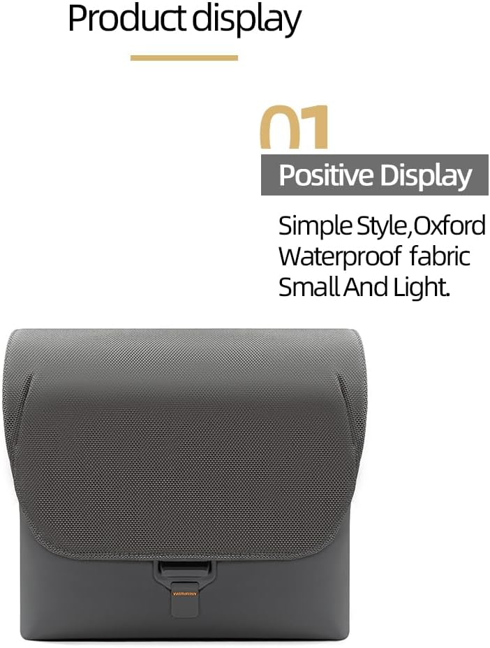 Travel Shoulder Bag for DJI Mavic 3 Pro/Mavic 3/ Mavic 3 Classic Drone Carrying Case Handbag Storage Bag with Adjustable Shoulder Strap(23.5 * 19.7 * 13.2cm/9.25 * 7.75 * 5.19inch)