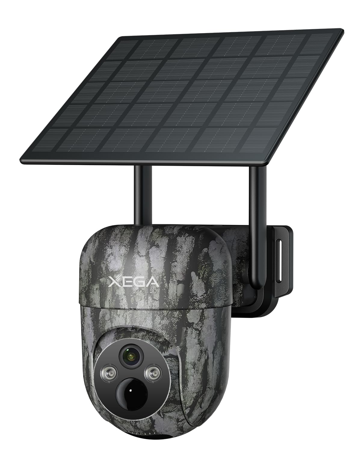 Xega 4G Solar Trail Camera 2K 3MP Exterior PTZ Night Vision No SIM WiFi
