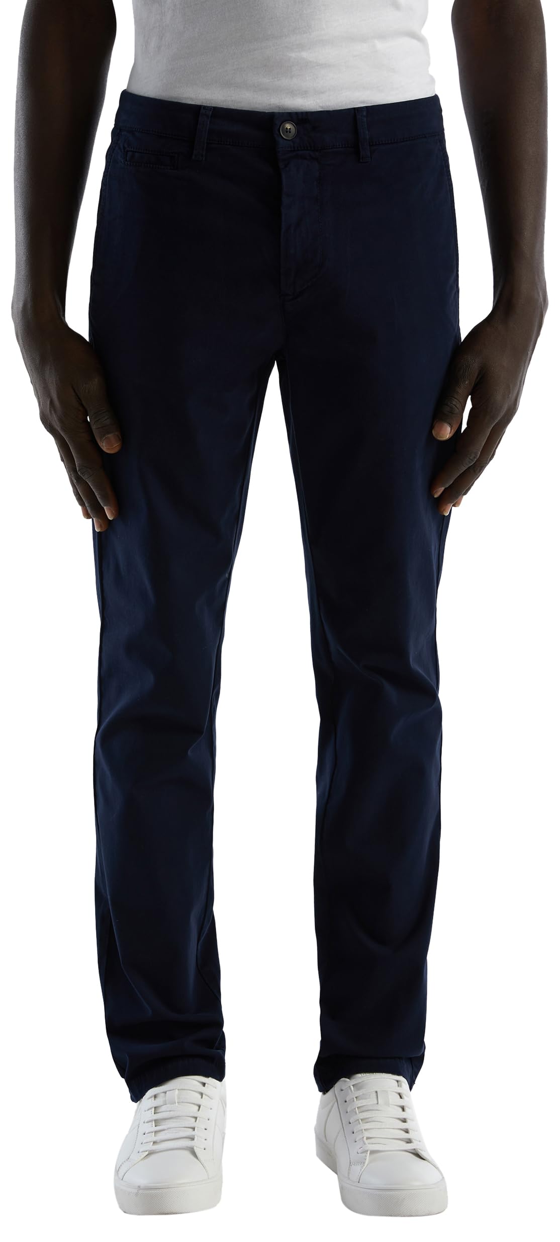 Pantalón United Colors Of Benetton Para Hombre - Composición 87% Poliéster, 10% Viscosa, 3% Elastano, Corte Casual