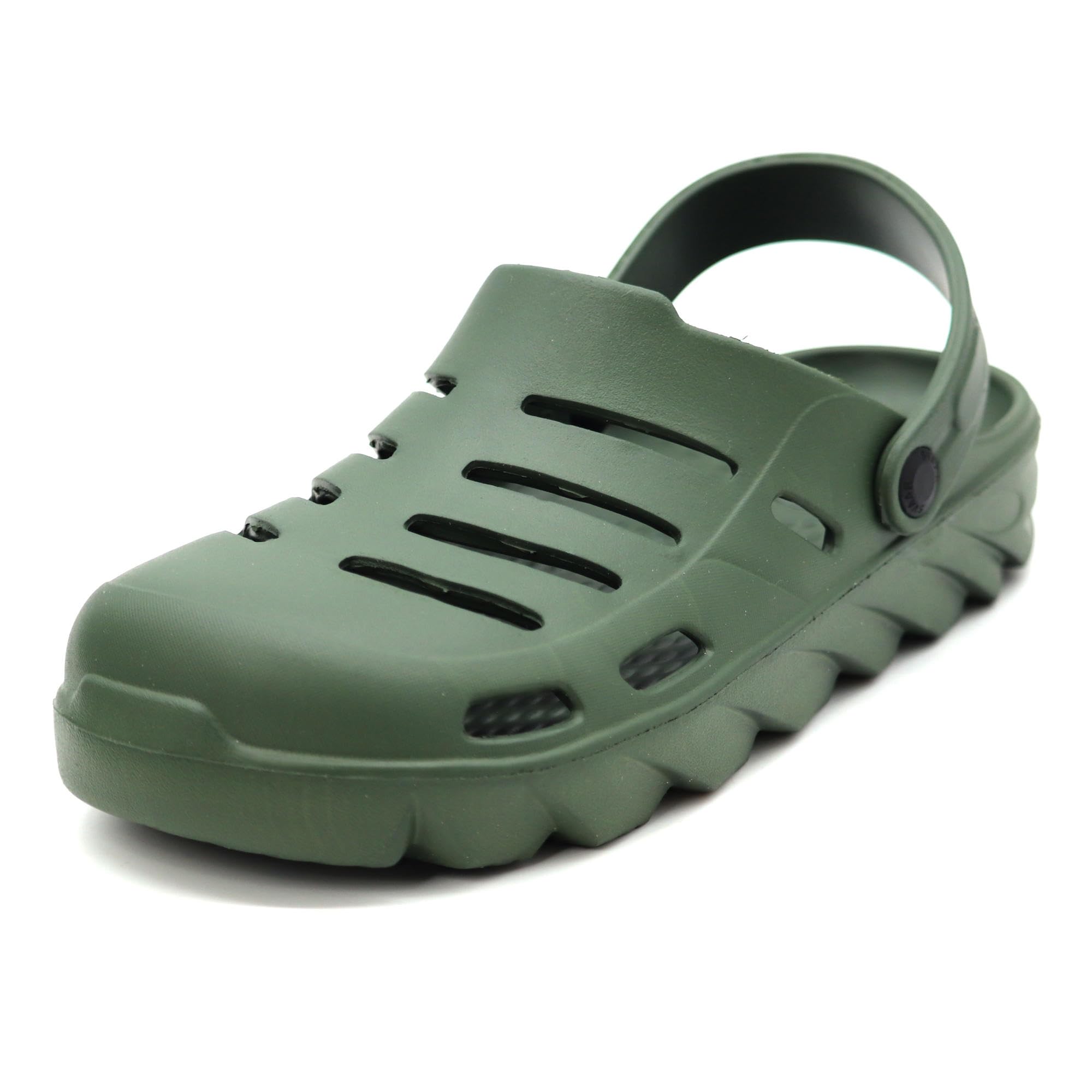SVAAR Mens Advanced Clogs with Arch Support || Effortless All-Day Ease with Supportive Back Strap Sandals for Men Olive Green (B0CSWPF2SR) Amazon Price History, Amazon Price Tracker