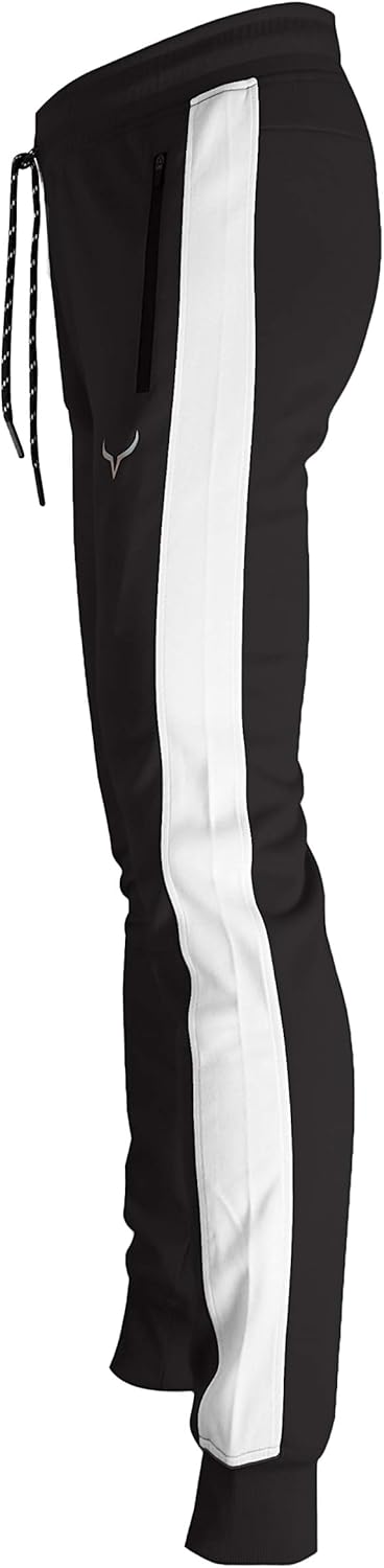 SCREENSHOT Sports Mens Spandex Fleece Athletic Jogger Fitness Workout Gym Sweatpants - Image 4