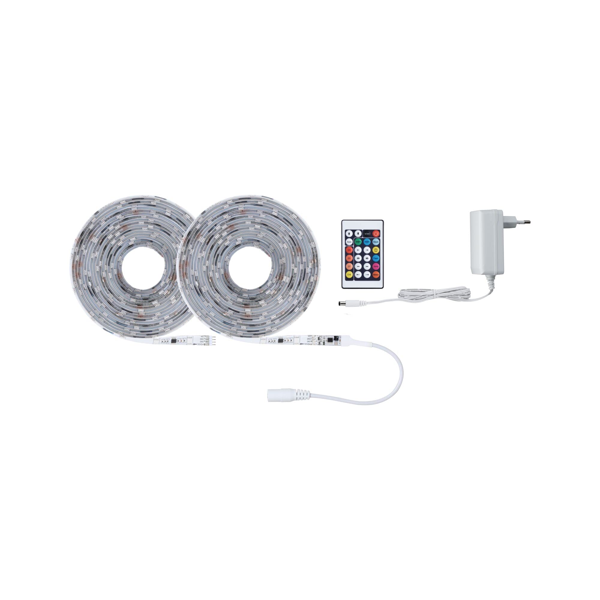 Paulmann 70515 LED Stripe SimpLED 17 Watt Stripe Basisset dimmbar Weiß Kunststoff 10m Motion RGB